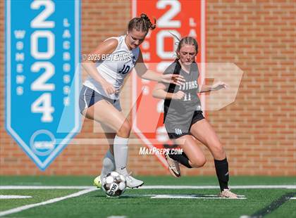 Thumbnail 2 in Atlanta Classical Academy vs. Lake Oconee Academy (GHSA Class A Division II Championship) photogallery.