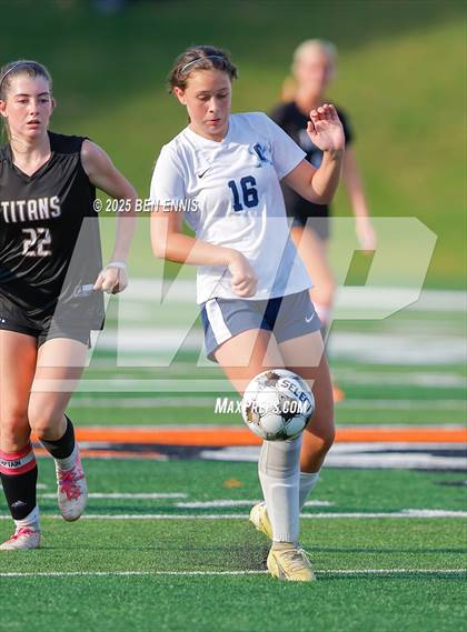 Thumbnail 3 in Atlanta Classical Academy vs. Lake Oconee Academy (GHSA Class A Division II Championship) photogallery.