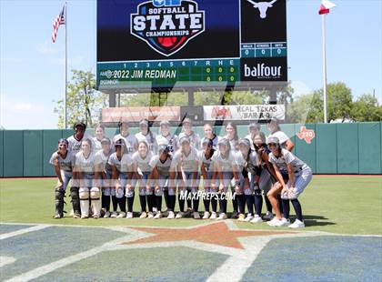 Thumbnail 1 in UIL Softball Finals Teams and Umpires photogallery.