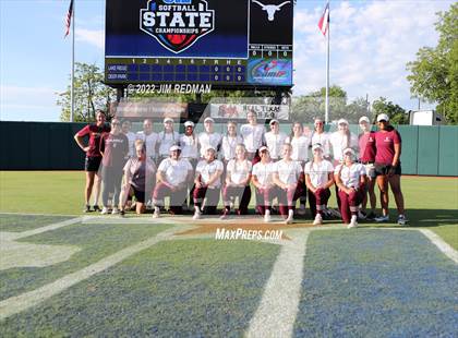 Thumbnail 3 in UIL Softball Finals Teams and Umpires photogallery.