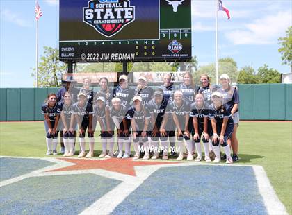 Thumbnail 3 in UIL Softball Finals Teams and Umpires photogallery.