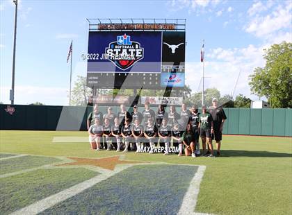 Thumbnail 3 in UIL Softball Finals Teams and Umpires photogallery.