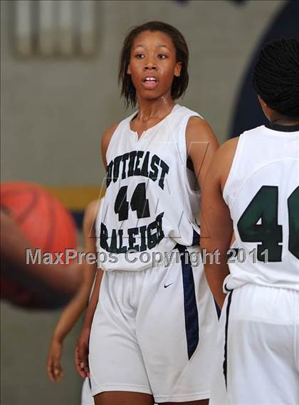 Thumbnail 2 in Clayton vs. Southeast Raleigh (Greater Neuse River Conference Tournament) photogallery.