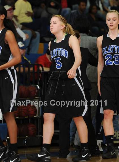 Thumbnail 2 in Clayton vs. Southeast Raleigh (Greater Neuse River Conference Tournament) photogallery.
