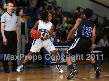 Thumbnail 2 in Clayton vs. Southeast Raleigh (Greater Neuse River Conference Tournament) photogallery.