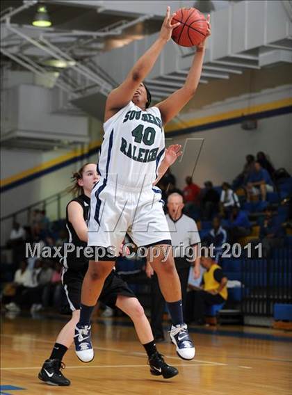 Thumbnail 1 in Clayton vs. Southeast Raleigh (Greater Neuse River Conference Tournament) photogallery.