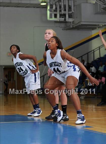 Thumbnail 1 in Clayton vs. Southeast Raleigh (Greater Neuse River Conference Tournament) photogallery.