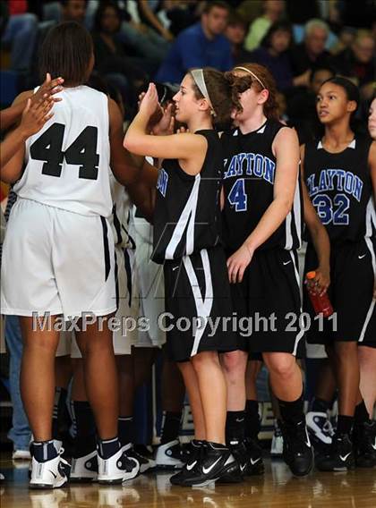 Thumbnail 1 in Clayton vs. Southeast Raleigh (Greater Neuse River Conference Tournament) photogallery.