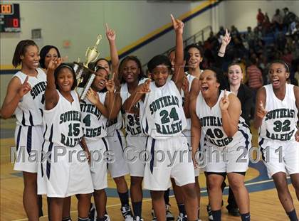 Thumbnail 1 in Clayton vs. Southeast Raleigh (Greater Neuse River Conference Tournament) photogallery.