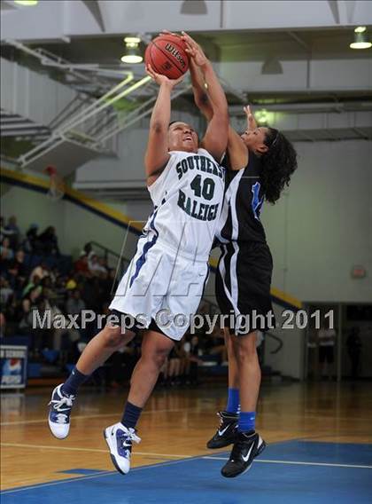 Thumbnail 1 in Clayton vs. Southeast Raleigh (Greater Neuse River Conference Tournament) photogallery.