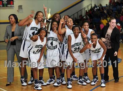 Thumbnail 2 in Clayton vs. Southeast Raleigh (Greater Neuse River Conference Tournament) photogallery.