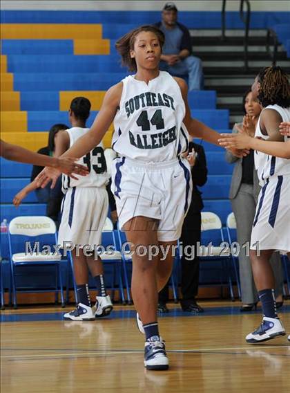 Thumbnail 3 in Clayton vs. Southeast Raleigh (Greater Neuse River Conference Tournament) photogallery.