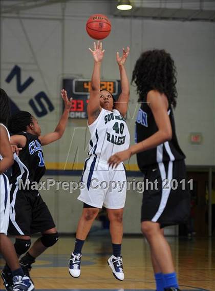Thumbnail 1 in Clayton vs. Southeast Raleigh (Greater Neuse River Conference Tournament) photogallery.