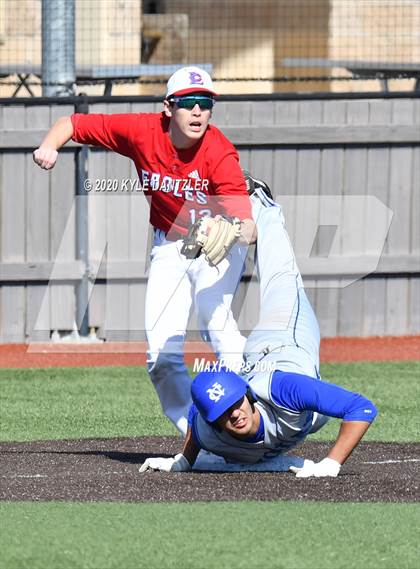 Thumbnail 2 in Lake Country Christian vs Nolan Catholic (McLain/Cowart Invitational) photogallery.