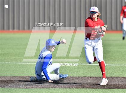 Thumbnail 3 in Lake Country Christian vs Nolan Catholic (McLain/Cowart Invitational) photogallery.
