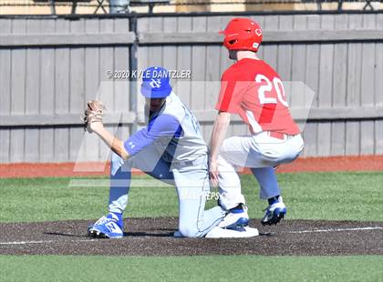 Thumbnail 2 in Lake Country Christian vs Nolan Catholic (McLain/Cowart Invitational) photogallery.
