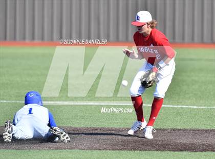 Thumbnail 1 in Lake Country Christian vs Nolan Catholic (McLain/Cowart Invitational) photogallery.