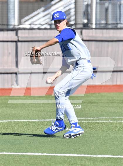 Thumbnail 3 in Lake Country Christian vs Nolan Catholic (McLain/Cowart Invitational) photogallery.