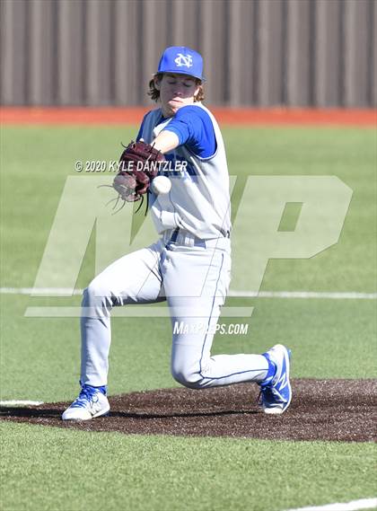 Thumbnail 1 in Lake Country Christian vs Nolan Catholic (McLain/Cowart Invitational) photogallery.