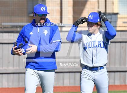 Thumbnail 2 in Lake Country Christian vs Nolan Catholic (McLain/Cowart Invitational) photogallery.