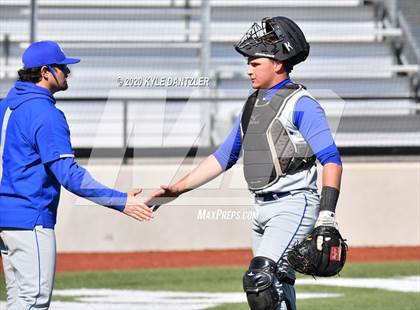 Thumbnail 3 in Lake Country Christian vs Nolan Catholic (McLain/Cowart Invitational) photogallery.