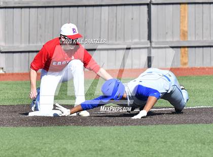 Thumbnail 2 in Lake Country Christian vs Nolan Catholic (McLain/Cowart Invitational) photogallery.