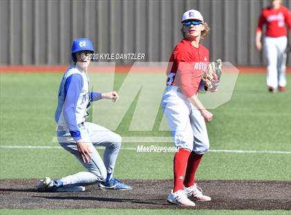 Thumbnail 1 in Lake Country Christian vs Nolan Catholic (McLain/Cowart Invitational) photogallery.