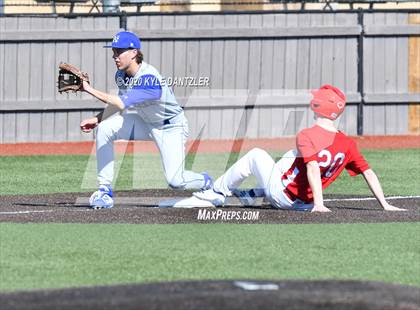 Thumbnail 3 in Lake Country Christian vs Nolan Catholic (McLain/Cowart Invitational) photogallery.