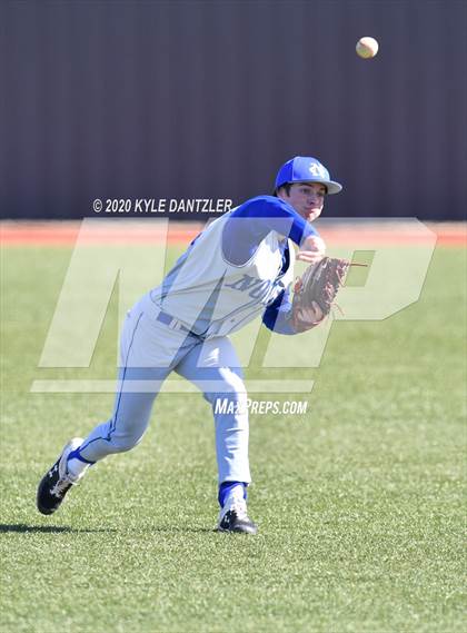 Thumbnail 1 in Lake Country Christian vs Nolan Catholic (McLain/Cowart Invitational) photogallery.