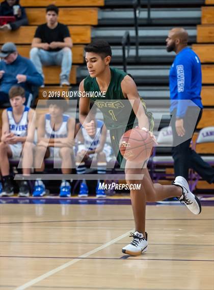 Thumbnail 2 in Brea Olinda vs. San Diego (BSN Sports Showcase) photogallery.