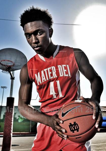 Thumbnail 3 in Mater Dei (Preseason Top 10 Photo Shoot) photogallery.