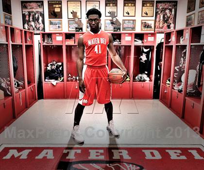 Thumbnail 3 in Mater Dei (Preseason Top 10 Photo Shoot) photogallery.