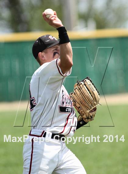 Thumbnail 2 in Bishop Ward vs. Russell/Victoria (KSHSAA 4A  D2 Quarterfinal) photogallery.
