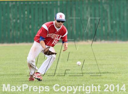 Thumbnail 1 in Bishop Ward vs. Russell/Victoria (KSHSAA 4A  D2 Quarterfinal) photogallery.