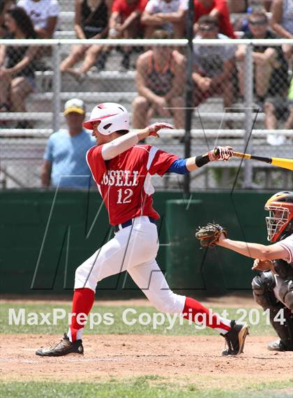 Thumbnail 3 in Bishop Ward vs. Russell/Victoria (KSHSAA 4A  D2 Quarterfinal) photogallery.