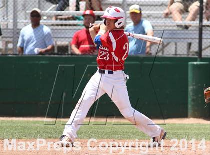 Thumbnail 3 in Bishop Ward vs. Russell/Victoria (KSHSAA 4A  D2 Quarterfinal) photogallery.