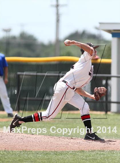 Thumbnail 3 in Bishop Ward vs. Russell/Victoria (KSHSAA 4A  D2 Quarterfinal) photogallery.