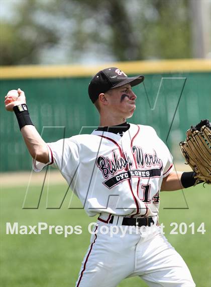 Thumbnail 1 in Bishop Ward vs. Russell/Victoria (KSHSAA 4A  D2 Quarterfinal) photogallery.