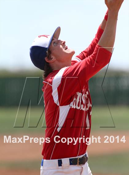 Thumbnail 2 in Bishop Ward vs. Russell/Victoria (KSHSAA 4A  D2 Quarterfinal) photogallery.