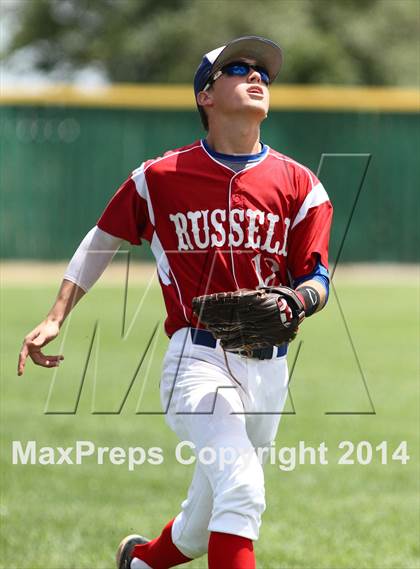 Thumbnail 1 in Bishop Ward vs. Russell/Victoria (KSHSAA 4A  D2 Quarterfinal) photogallery.