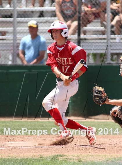 Thumbnail 3 in Bishop Ward vs. Russell/Victoria (KSHSAA 4A  D2 Quarterfinal) photogallery.