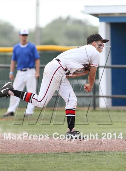 Thumbnail 3 in Bishop Ward vs. Russell/Victoria (KSHSAA 4A  D2 Quarterfinal) photogallery.