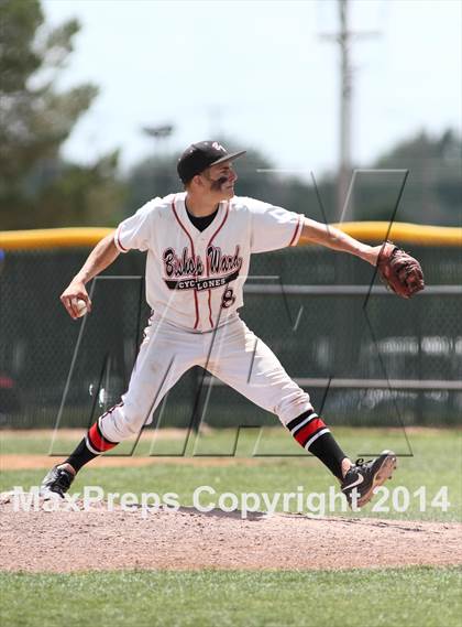 Thumbnail 2 in Bishop Ward vs. Russell/Victoria (KSHSAA 4A  D2 Quarterfinal) photogallery.