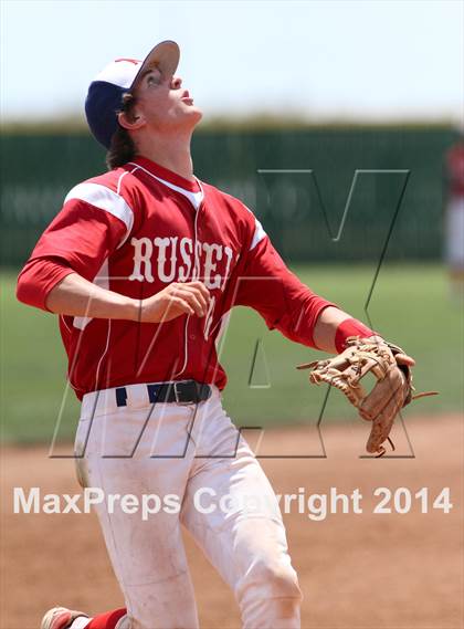 Thumbnail 3 in Bishop Ward vs. Russell/Victoria (KSHSAA 4A  D2 Quarterfinal) photogallery.