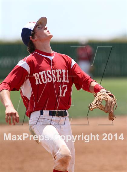 Thumbnail 1 in Bishop Ward vs. Russell/Victoria (KSHSAA 4A  D2 Quarterfinal) photogallery.