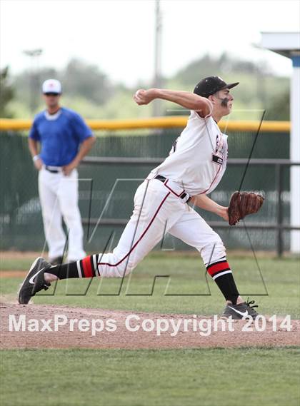 Thumbnail 2 in Bishop Ward vs. Russell/Victoria (KSHSAA 4A  D2 Quarterfinal) photogallery.