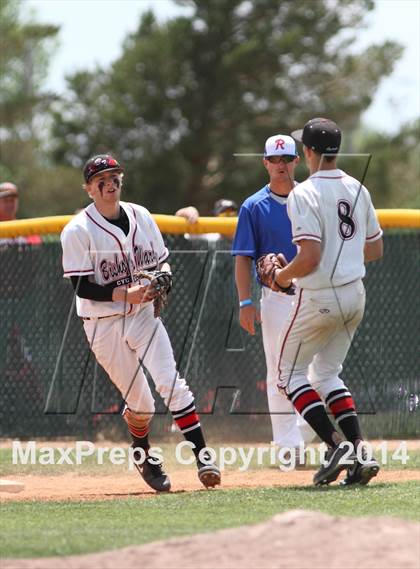 Thumbnail 1 in Bishop Ward vs. Russell/Victoria (KSHSAA 4A  D2 Quarterfinal) photogallery.