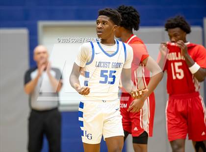 Thumbnail 2 in Locust Grove vs. Woodland (Oscar Wimberly Christmas Classic @ Lamar County HS) photogallery.