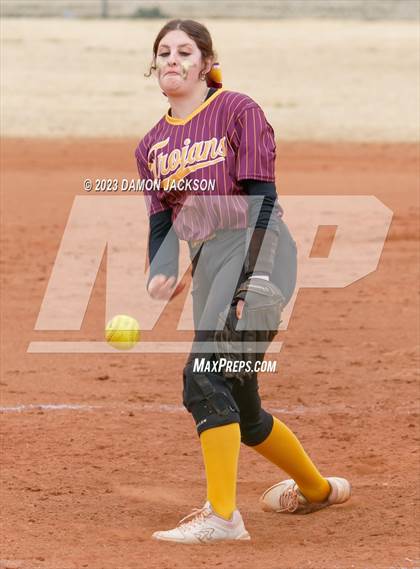 Thumbnail 2 in Pahrump Valley vs Moapa Valley (Sherm Bennett Memorial Tournament) photogallery.