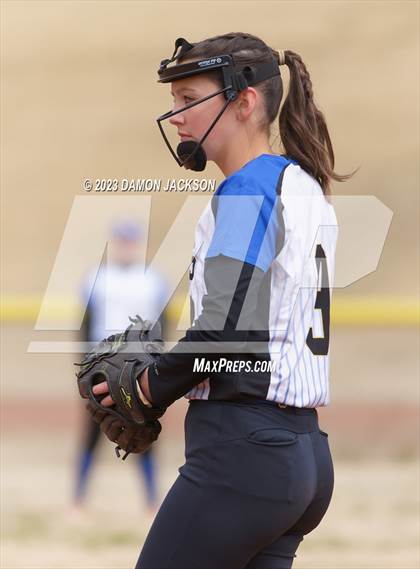 Thumbnail 3 in Pahrump Valley vs Moapa Valley (Sherm Bennett Memorial Tournament) photogallery.